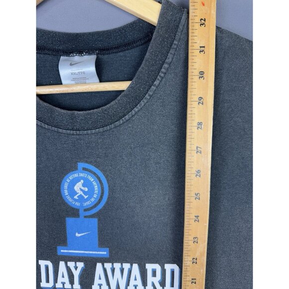 Vintage Y2K Nike Basketball All Day Award Trashtalk Court Embarass Faded Black - Picture 12 of 12